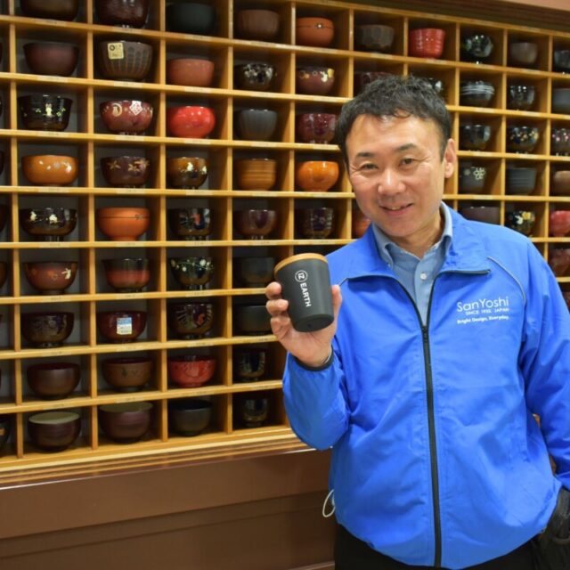サステナブルなプラスチックPLAで世界を変える会津若松市の「三義漆器店」